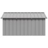 Dog House Gray 45.9"x60.2"x32.1" Galvanized Steel