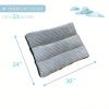 Up to 100 lbs Dog Mat Sleeping Dog Mattress Floor Mat Removable And Washable Dog Kennel Large Dog Kennel Pet Pad Dog Mat Soft Comfortable Bed